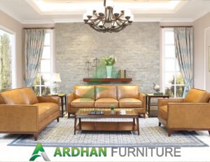 Harga Sofa Kulit Sapi Asli Kualitas Premium AF-4