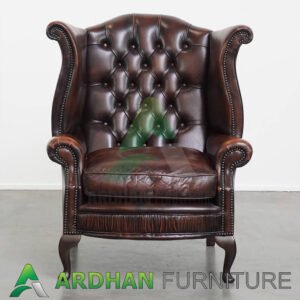 Kursi Sofa Jati Premium Sovereign Leather Couch AF-16