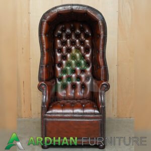 Kursi Sofa Kulit Sapi Asli Desain Klasik Terbaru AF-15