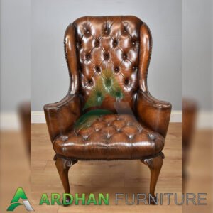 Sofa Kulit Sapi Asli Natural Brown Classic Color AF-10