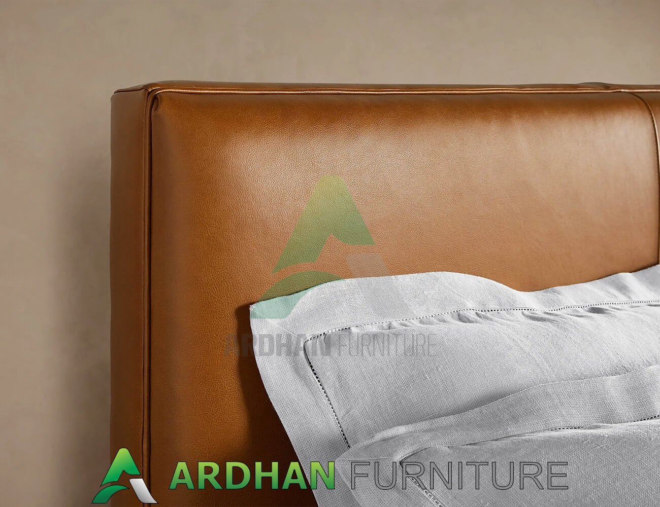 Tempat Tidur Full Cover Kulit Sapi Original Leather AF-21.1