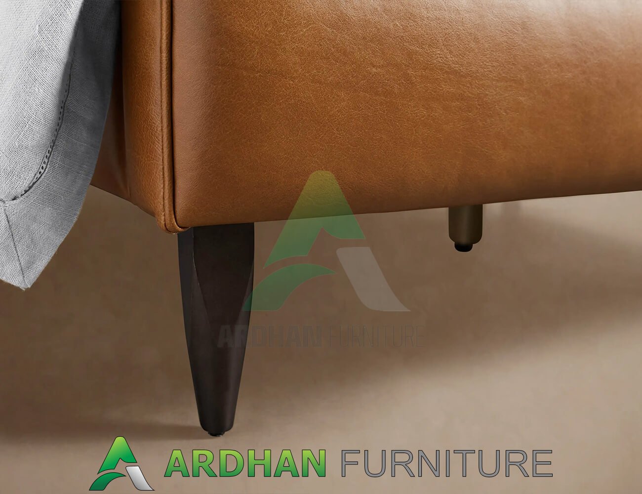Tempat Tidur Full Cover Kulit Sapi Original Leather AF-21.2