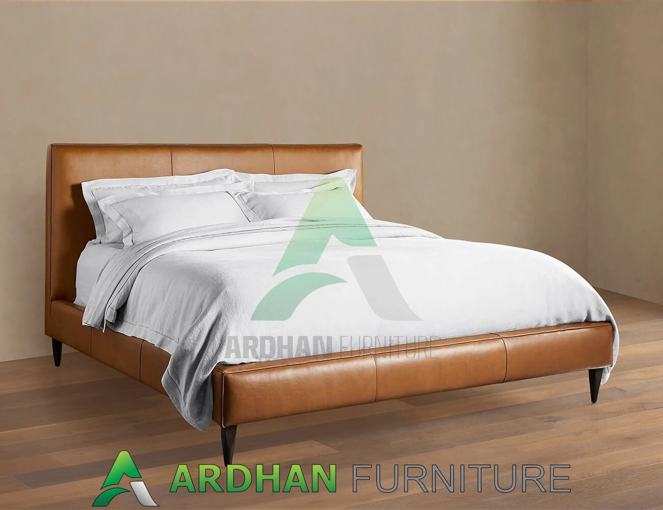 Tempat Tidur Full Cover Kulit Sapi Original Leather AF-21 Tempat Tidur Full Cover Kulit Sapi Original Leather AF-21