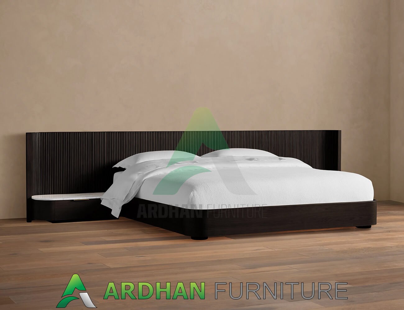 Tempat Tidur Minimalis Charcoal Rustic Style Color AF-24.1
