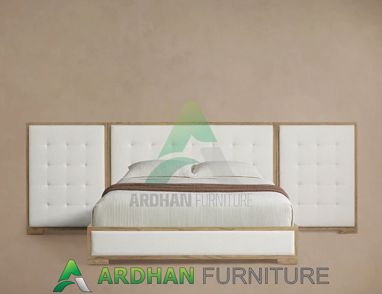 Tempat Tidur Minimalis Jati Headboard Design Cantik AF-23 Tempat Tidur Minimalis Jati Headboard Design Cantik AF-23